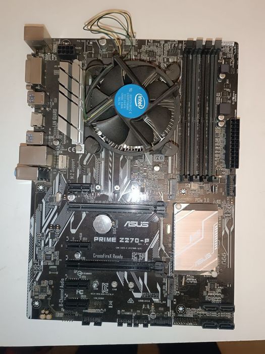 Asus prime z-270 p з процом і охолодженням