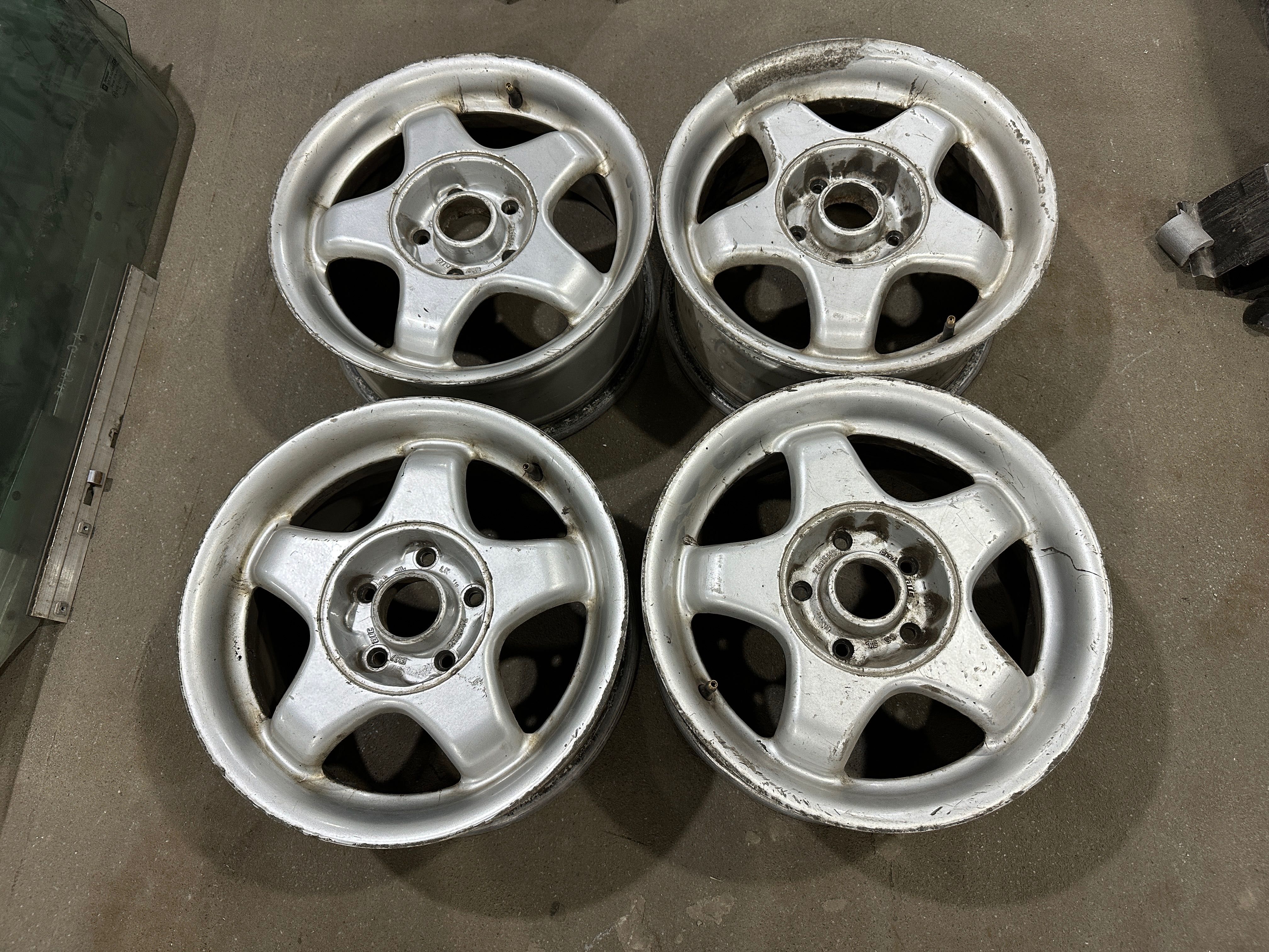 Диски литые титаны Opel GM 5x110 R15 7J ET37