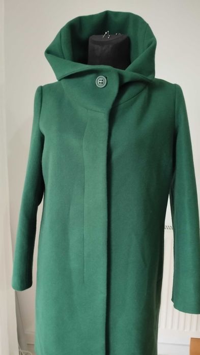 Płaszcz 42/44 zielony
