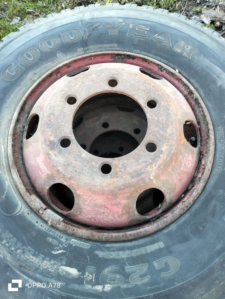 koła 10R17.5 GOODYEAR do przyczep