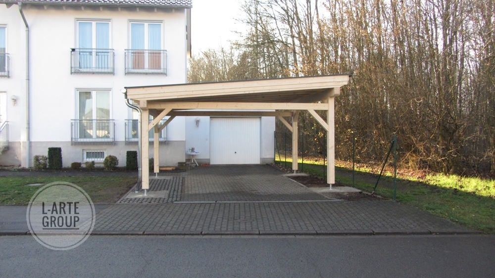 CARPORT Solidna wiata 680x580 cm Solar