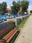 Duże donice betonowe ogrodowe - Donica wielkogabarytowa z betonu SLABB