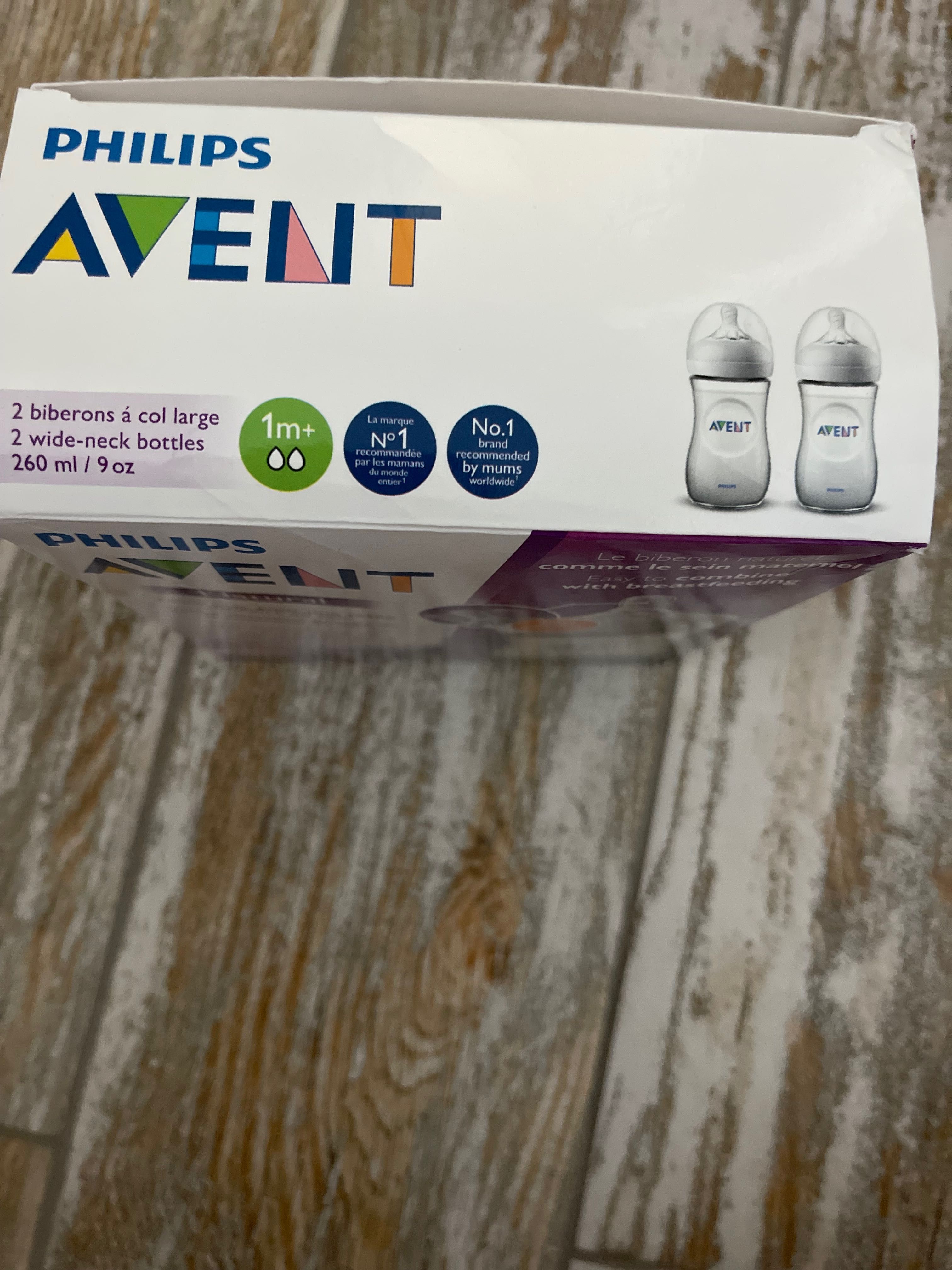 Пляшечка для годування avent natural 2.0 scf033/27 260ml