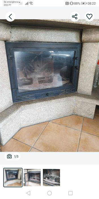 Granito moldura de lareira