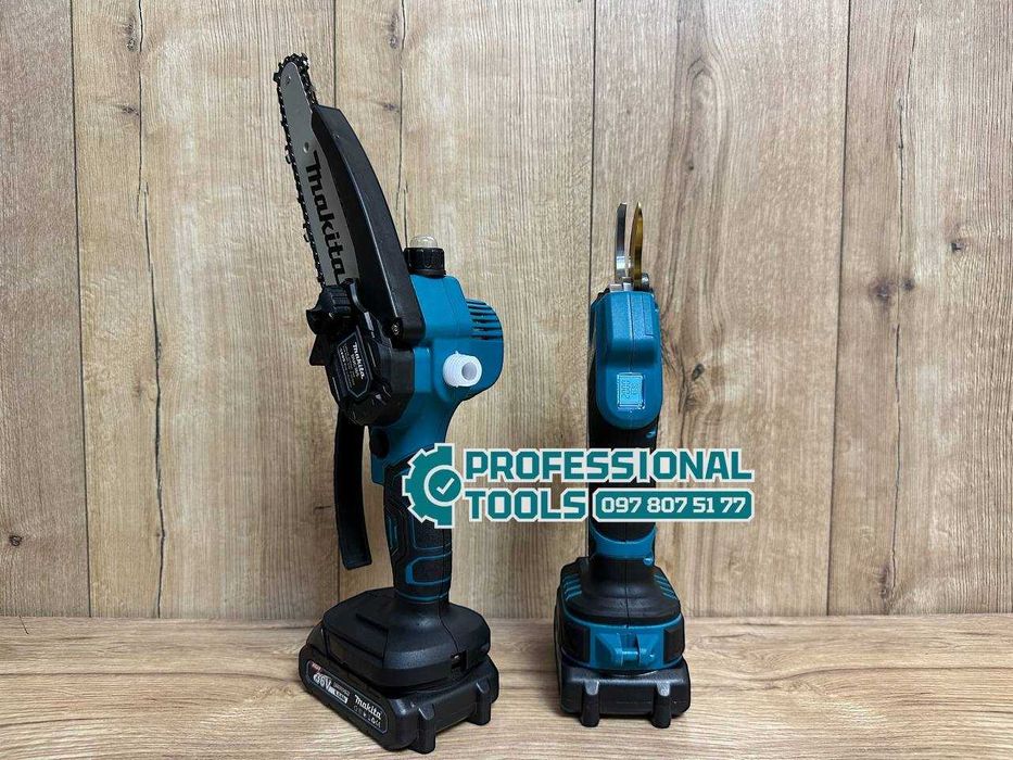 Акумуляторний садовий комплект Makita Секатор DMT93BL + Пилка DUC365BL