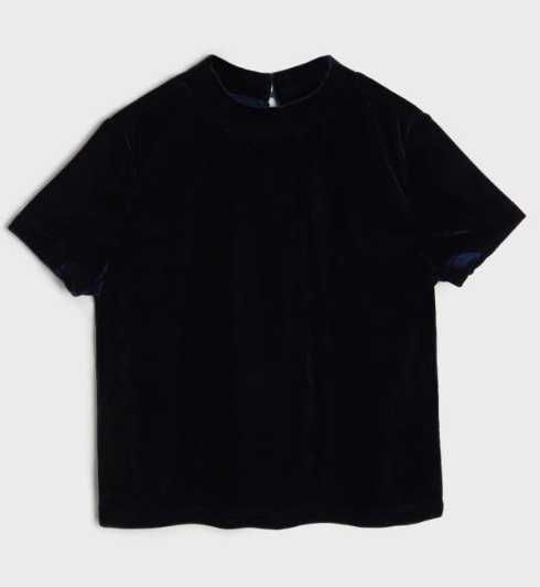 Bluzka dziewczęca ze stójką 98