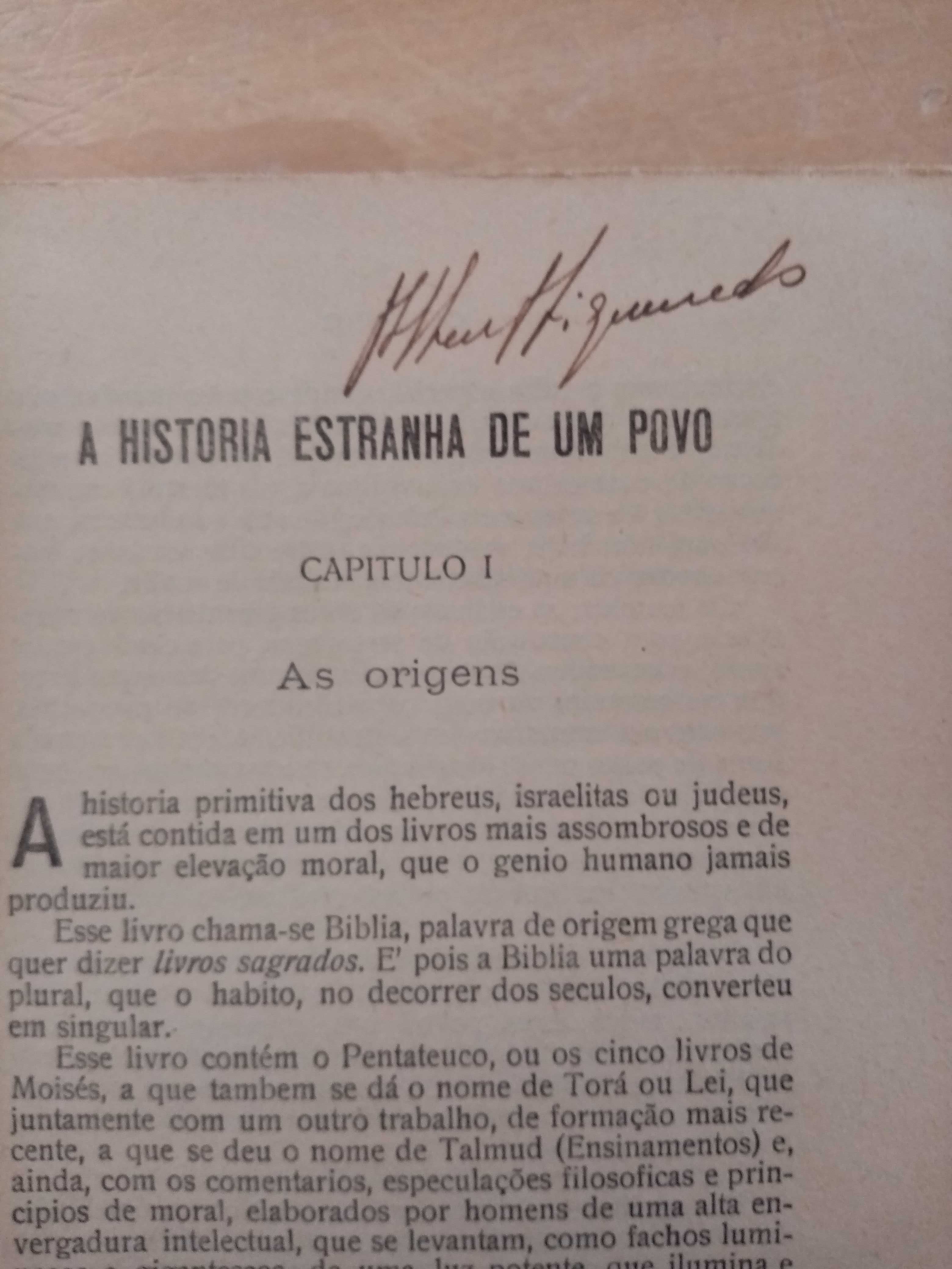 Livro Os Judeus A História Estranha Deste Povo Até Aos Nossos Dias