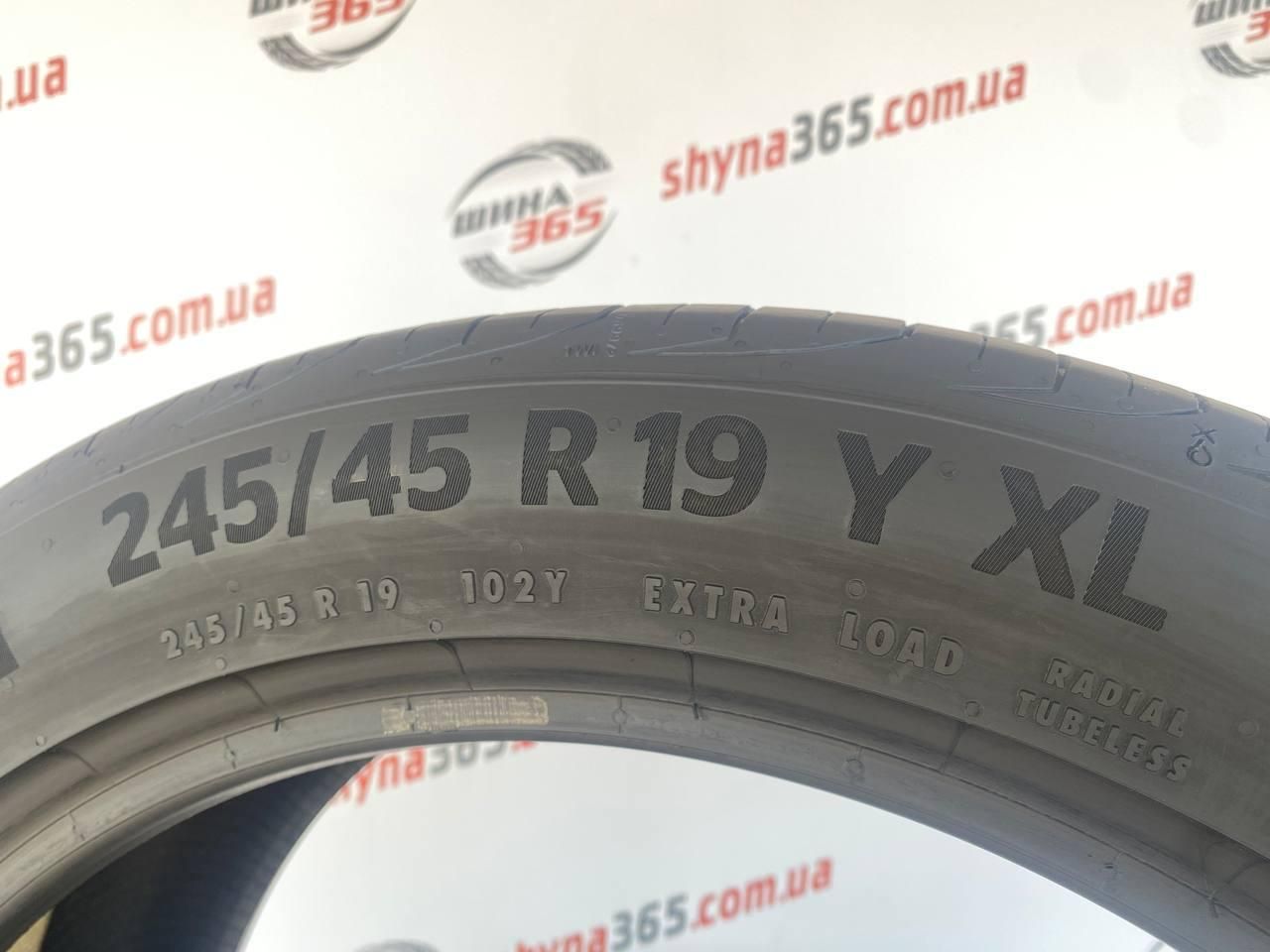 245/45 r19 continental premiumcontact 6 contisilent 4mm