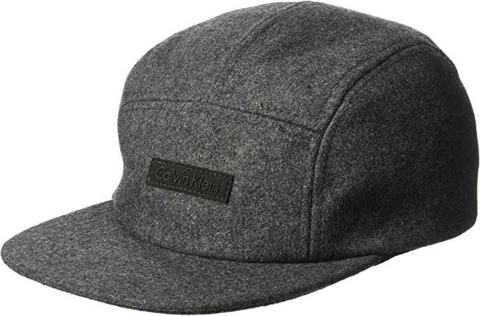 Кепка Calvin Klein Men's Flannel 5 Panel Ribbed Cap бейсболка