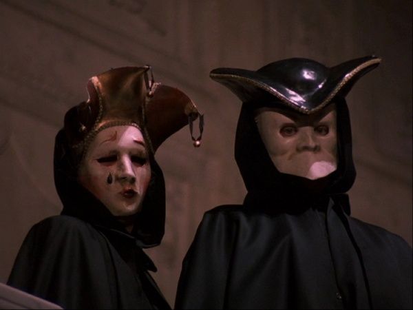 Máscara Bauta Eyes Wide Shut Carnaval de Veneza