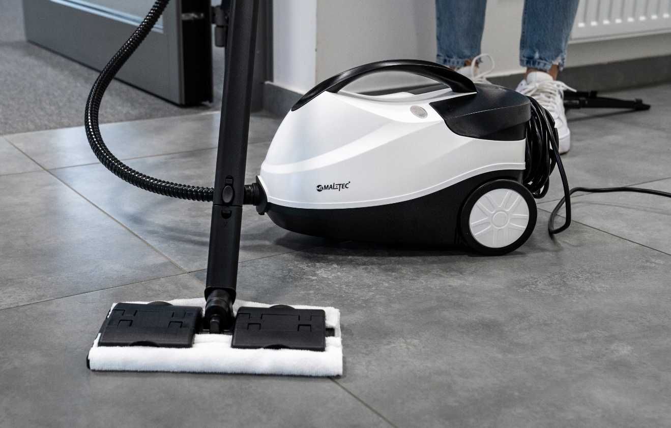 Пароочисник Maltec 2000вт білий / Пароочиститель Малтек 10 d 1