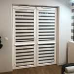 Rolety dzien noc w kasecie z prowadnicami