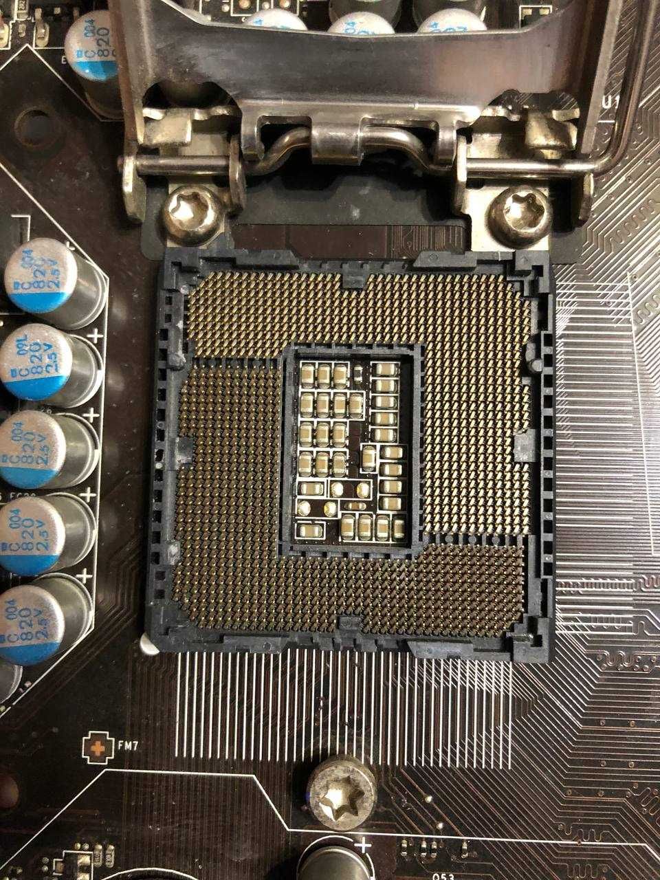 Материнская плата MSI H55M-E33 1156s + Intel XEON X3450