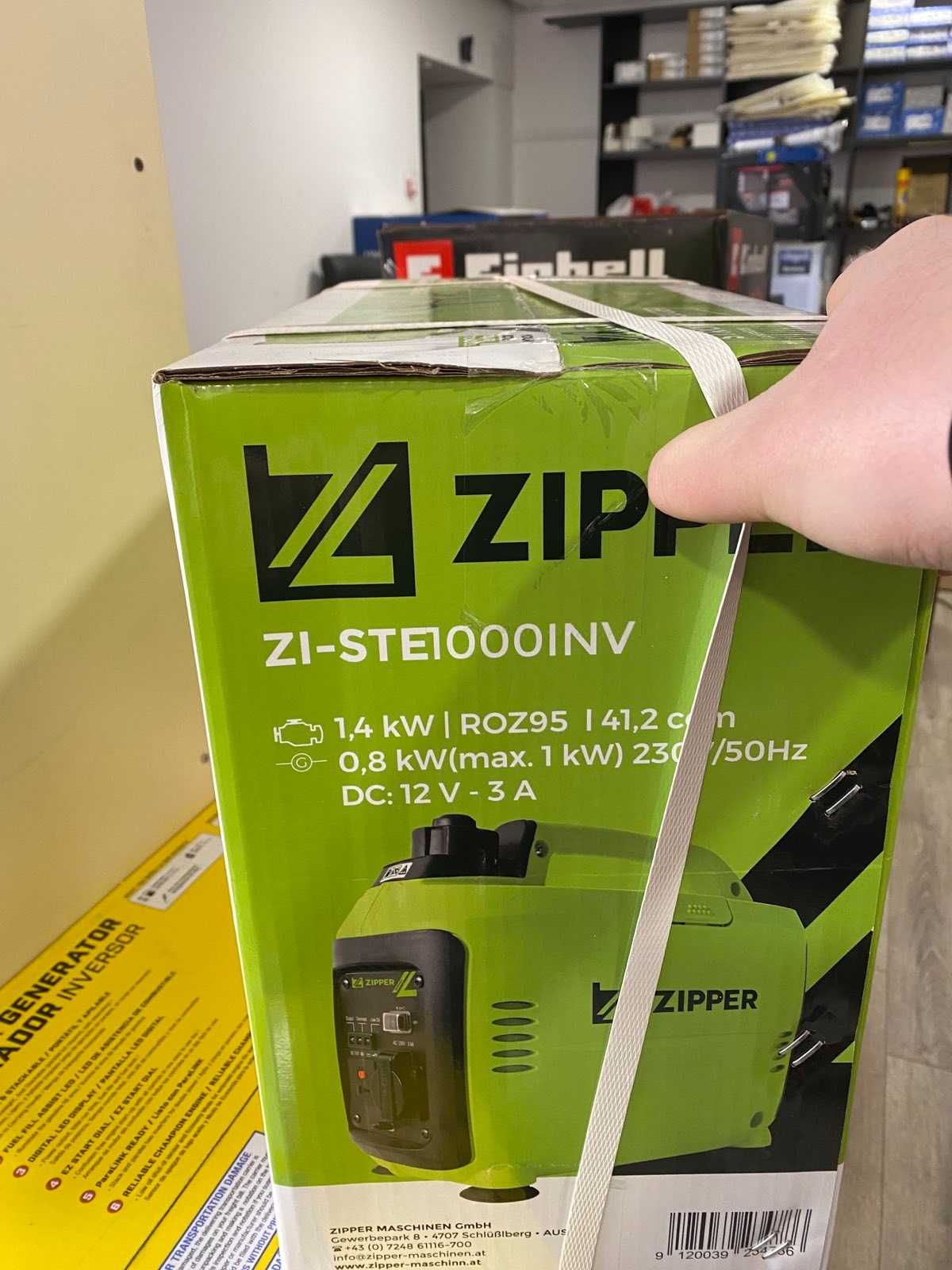 Инверторный бензиновый генератор Zipper 1 кВт ZI-STE1100IV в наличии!