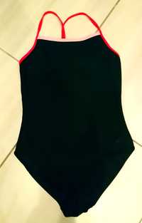 Etirel klasyczny czarny strój kąpielowy jednoczęściowy r. S