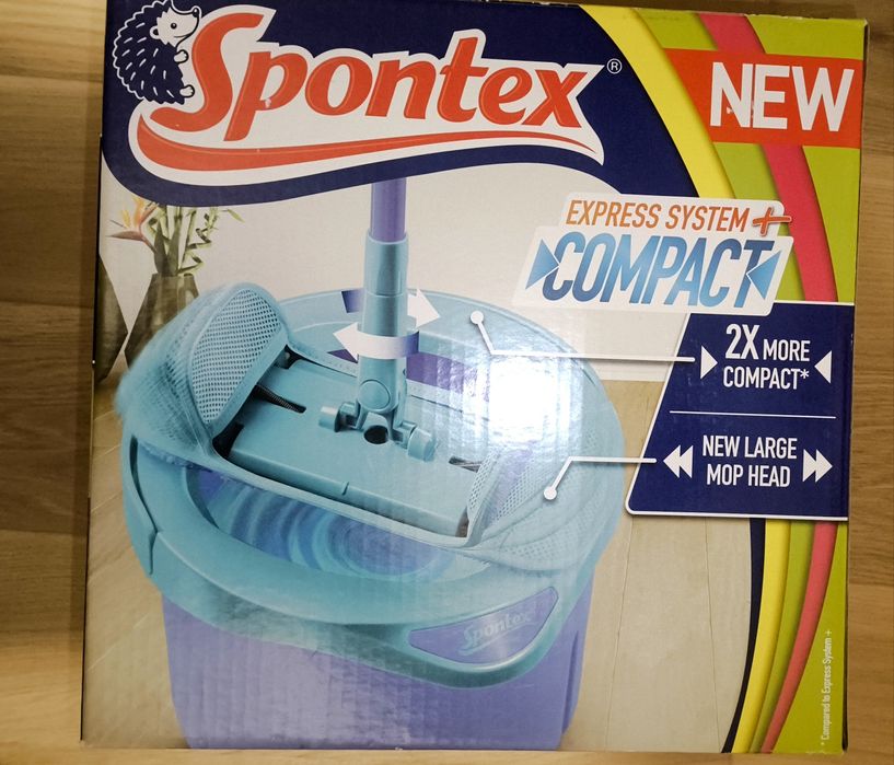 Mop obrotowy płaski Spontex Express System Compact