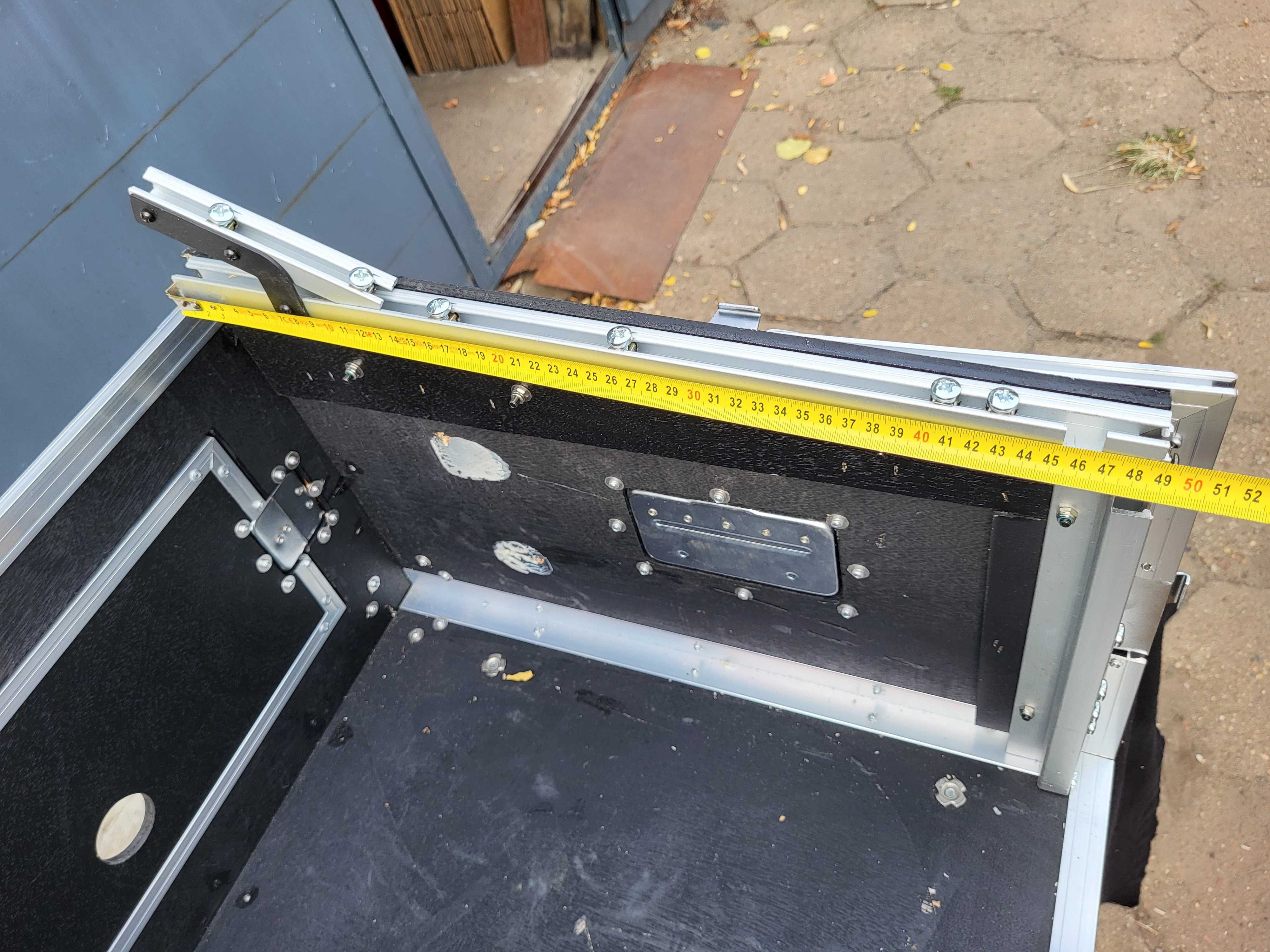 RACK COMBI 6U + 10U na mikser  50cm  flightcase, kejs FAKTURA