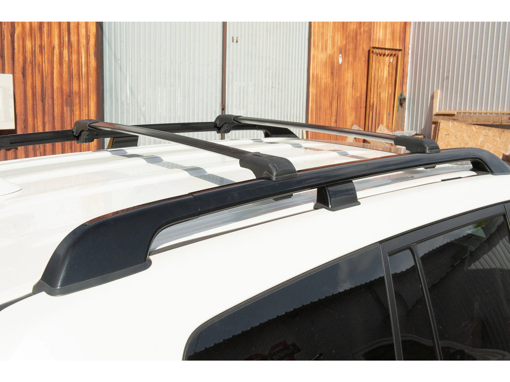 Volkswagen T5 2010-2015 рр. Поперечини під ключ (2 шт) Сірий