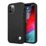 Etui Bmw Leather Deboss Na Iphone 12 / Iphone 12 Pro - Czarne