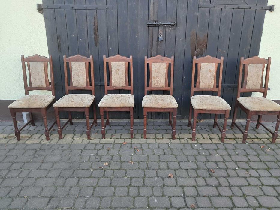 Stół + 6 krzeseł