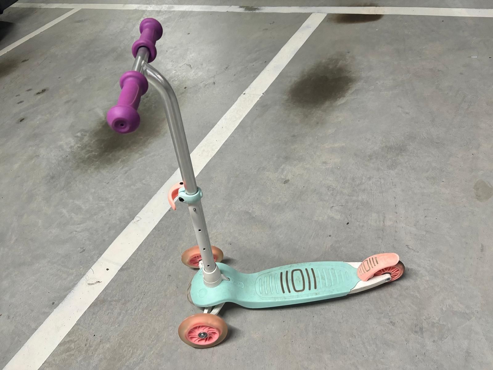 Trotinete com luzes criança Decathlon