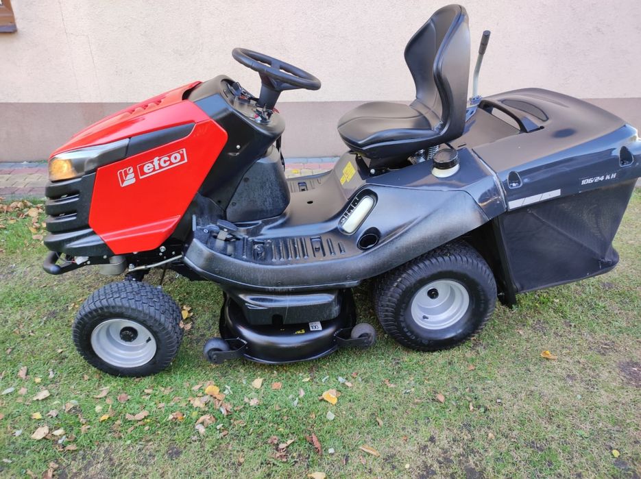 Traktorek kosiarka EFCO 2018 rok 24 konie dwucylindrowy mulczer duży