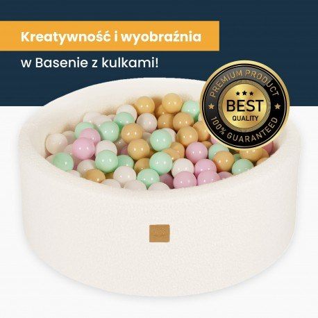Meowbaby® okrągły suchy basen dla dziecka 90x30cm/