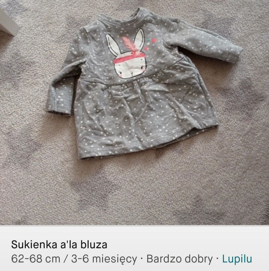 Sukienka Lupilu 62/68