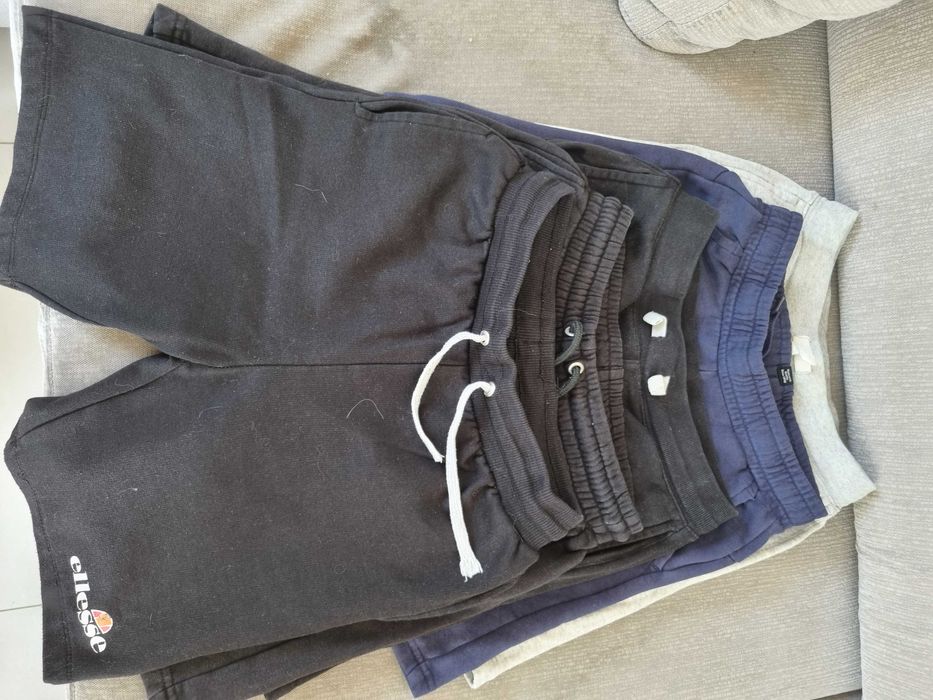 5 szt. Krótkich spodenek dla chłopca Puma,Gap,Kappa,Ellesse 146/152