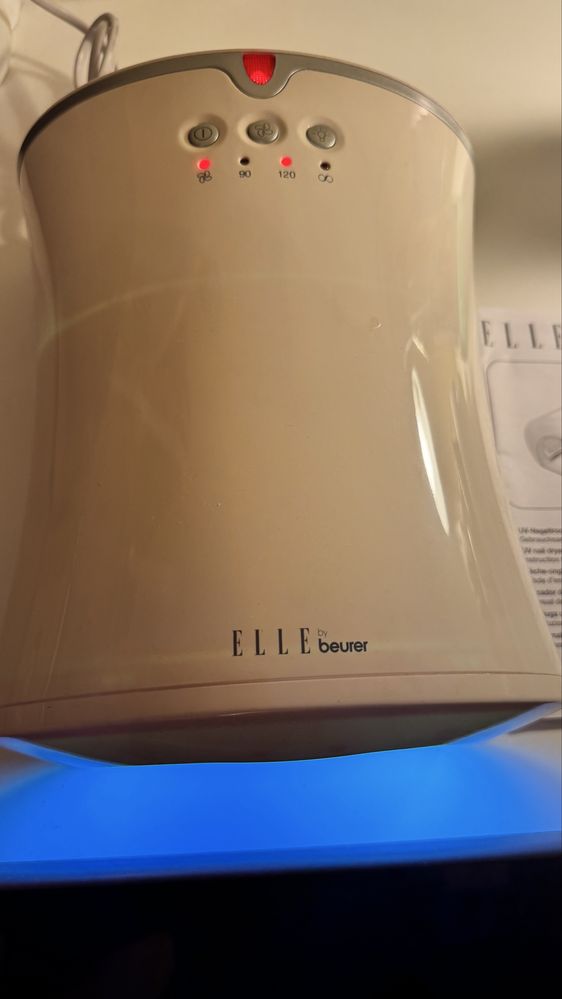Suszarka do paznokci stóp i dłoni UV MPE 58 by Elle marki Beurer