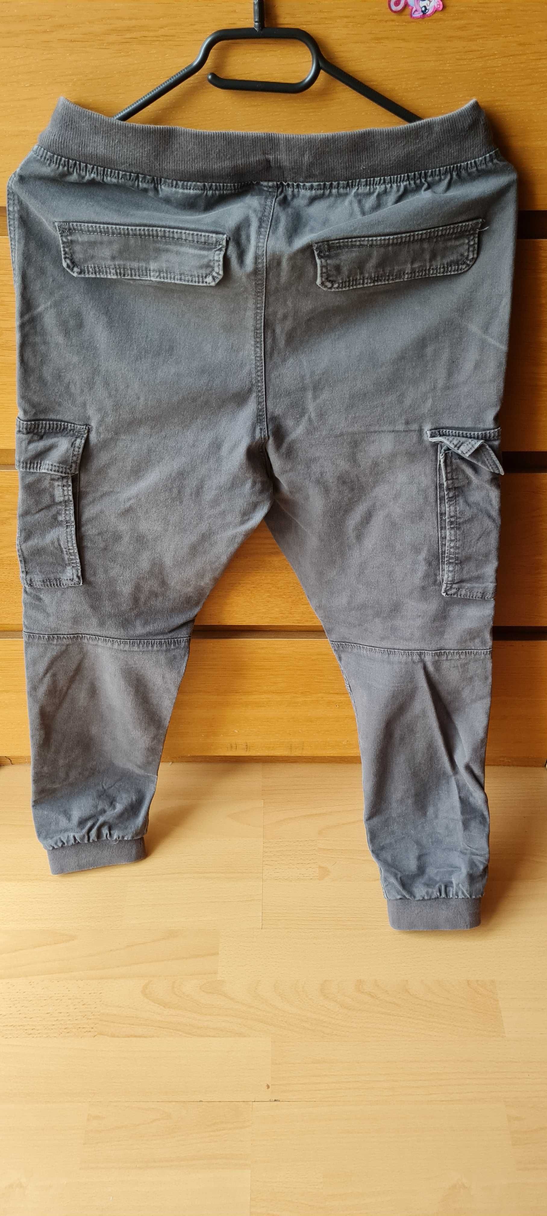 Spodnie cargo dla chłopca H&M rozm. 158cm