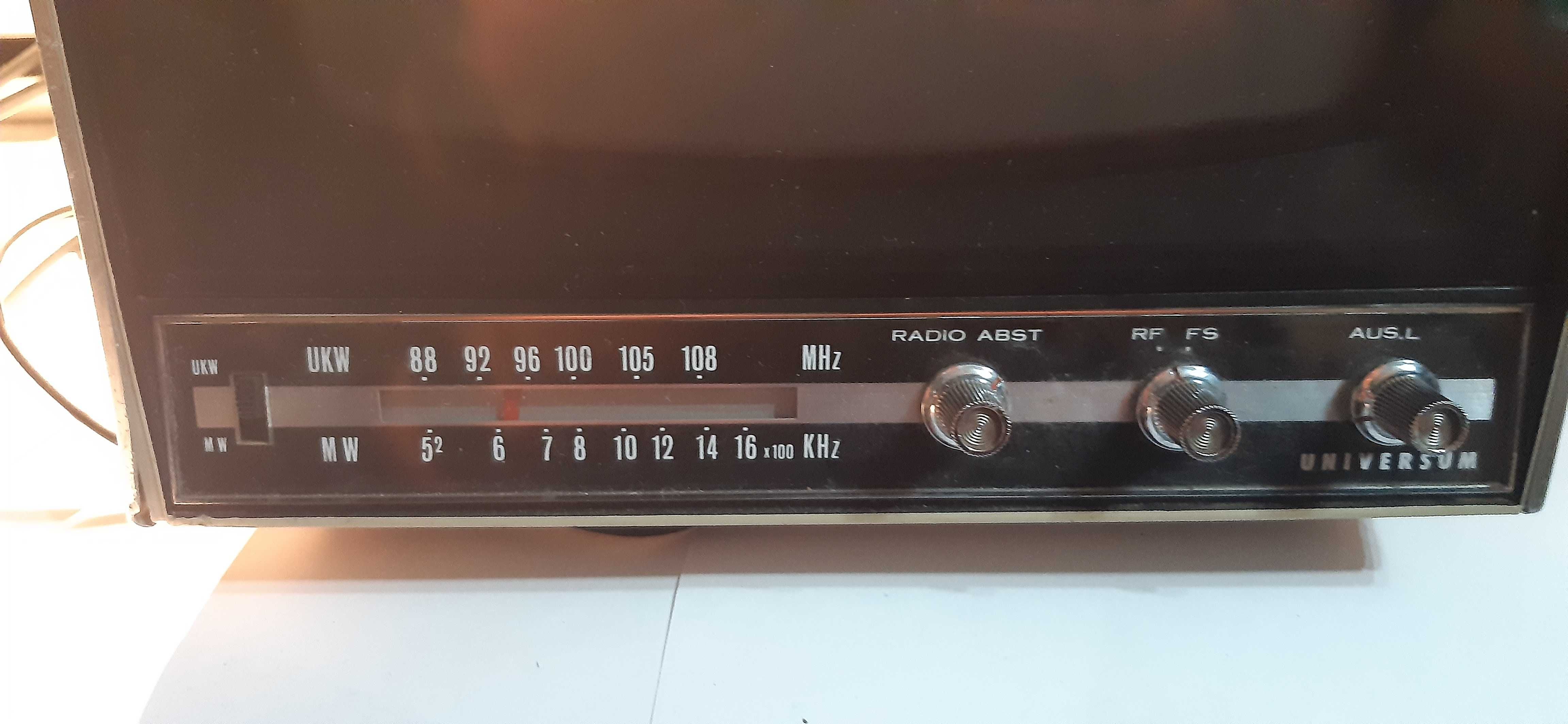 stary telewizor z radiem universum SK-903-75 dla kolekcjonerów prl