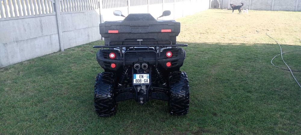 TGB BLADE 550 IRS 4x4+blokady homologacja L7e LED kufer alu (cf moto)