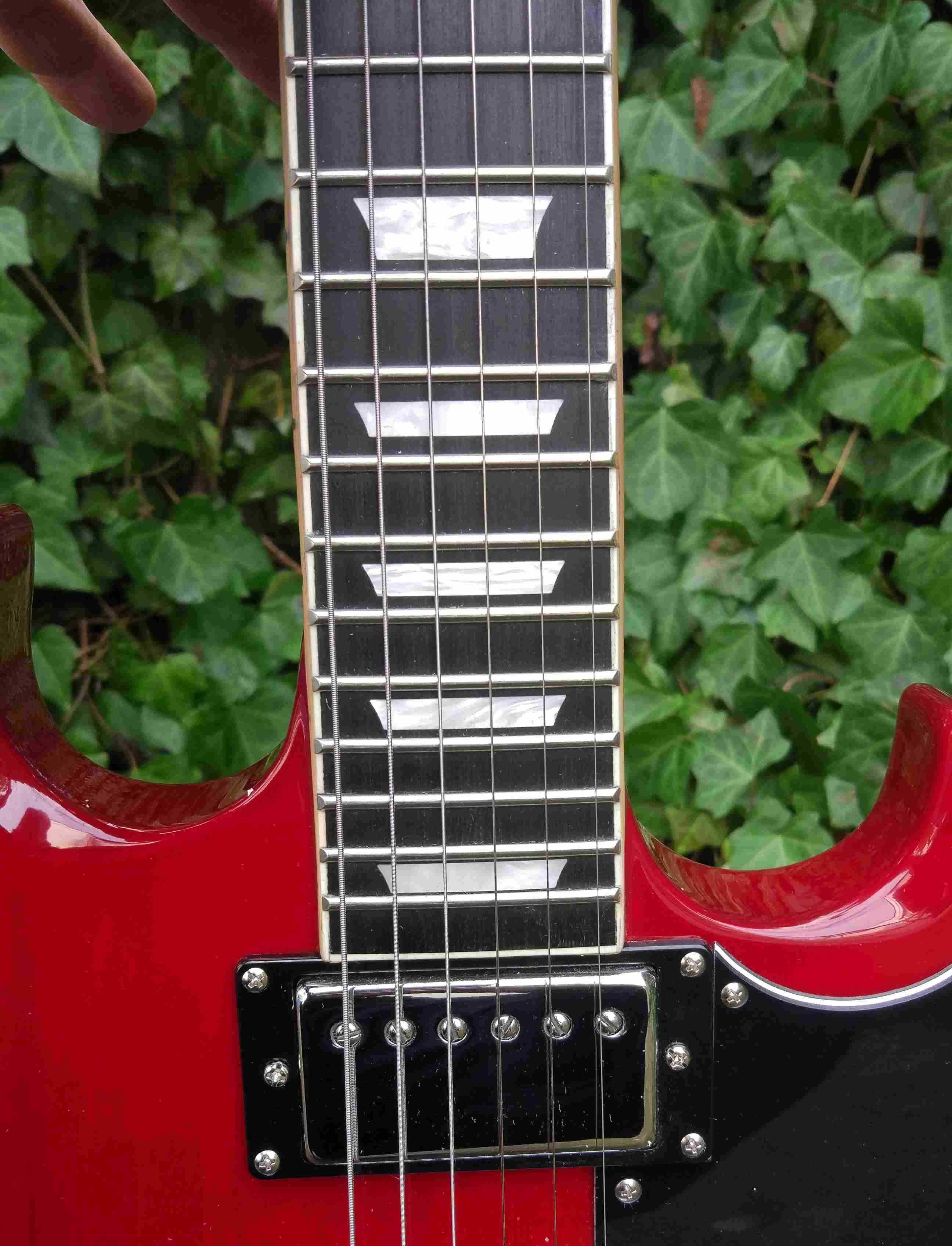 Nowa gitara elektryczna SG HB DC-580 CH