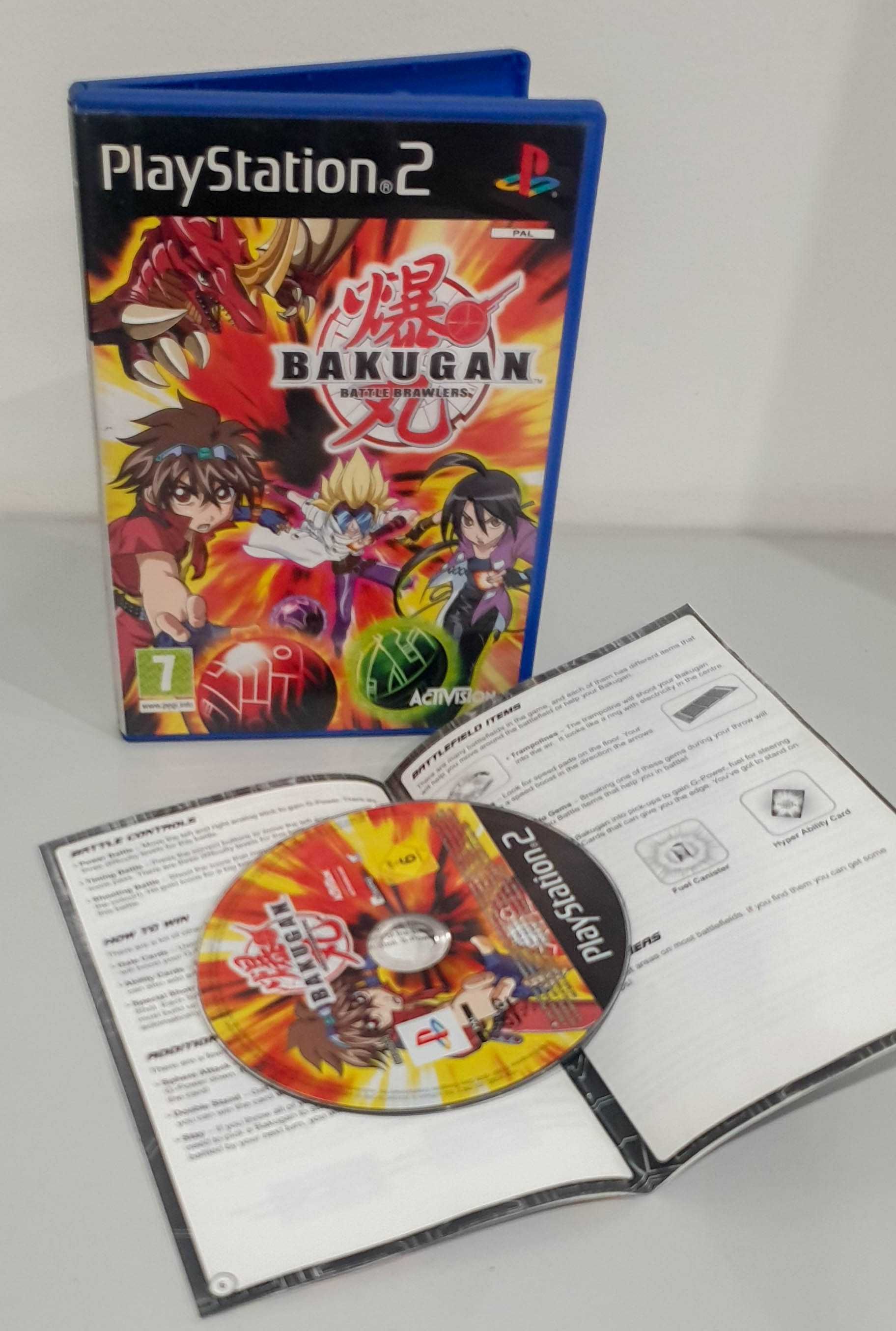 Gra Bakugan Battle Brawlers Ps2 3x Ang