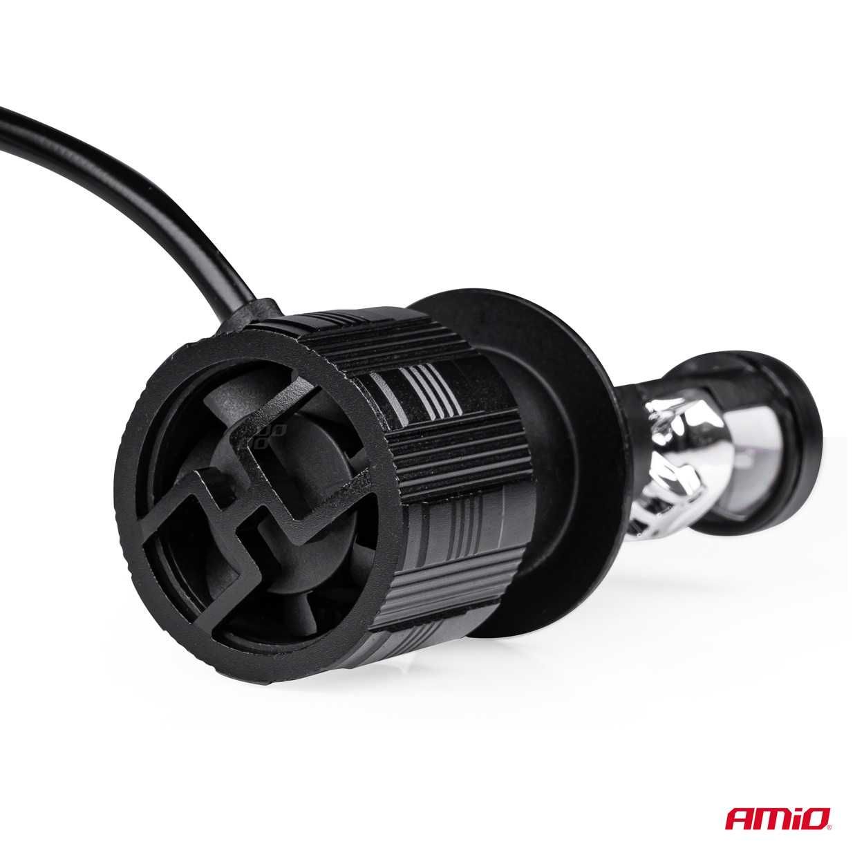 Żarówki Amio LED H7 CANBUS NS-5S-NL19-H7 Soczewka