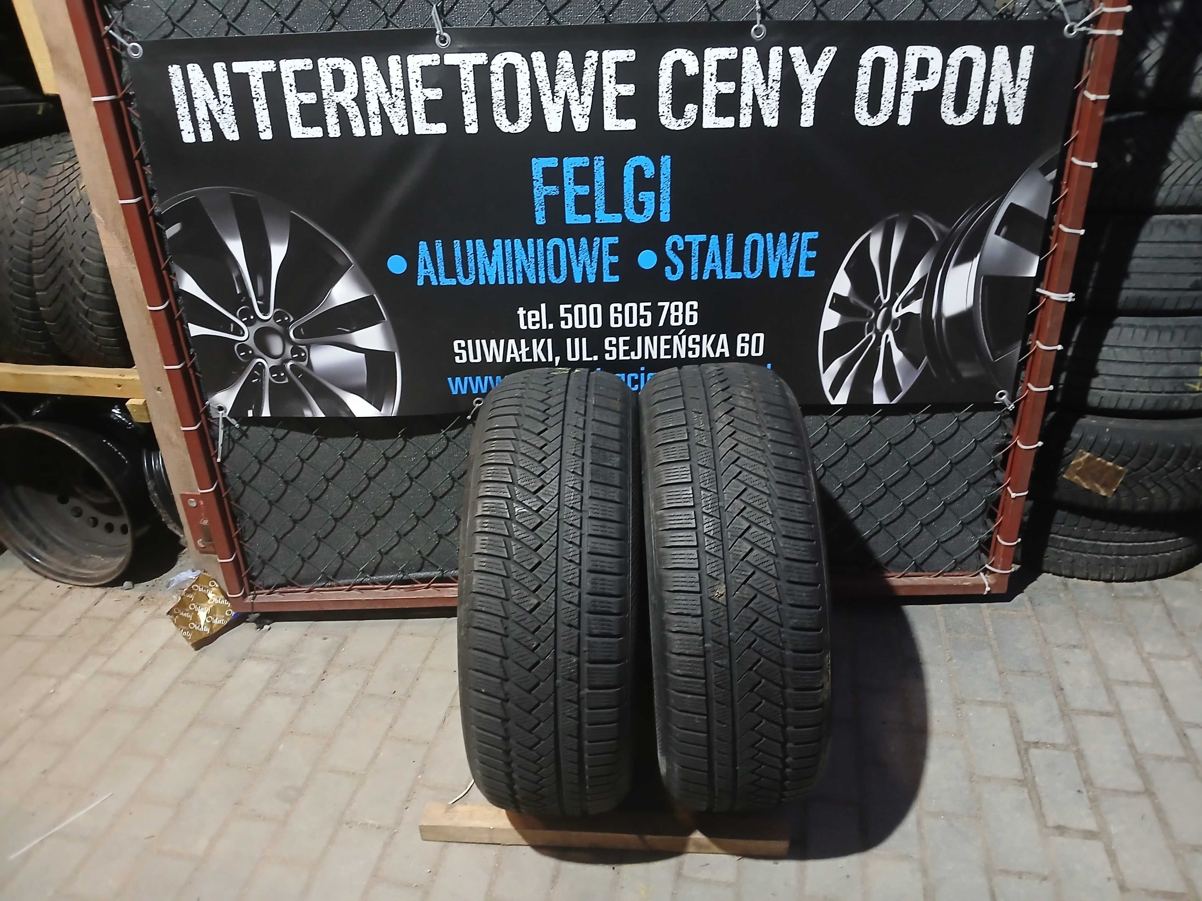 2x używane opony zimowe 235/55 R20 Continental Montaż GWARANCJA