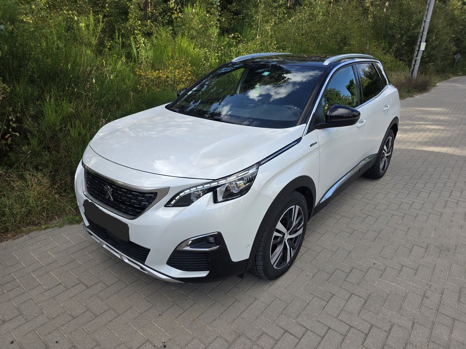 ***Rezerwacja***Peugeot 3008 GT Biała Perła Serwis Ledy Kamera