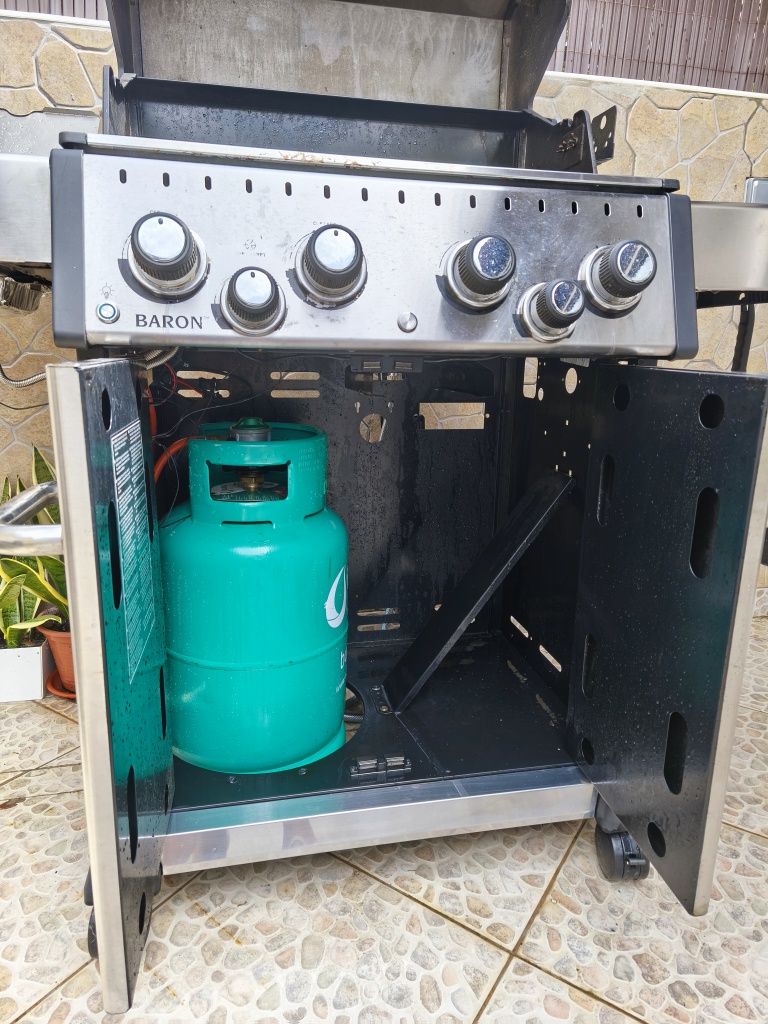 Broil King baron inox churrasqueira grelhador gás