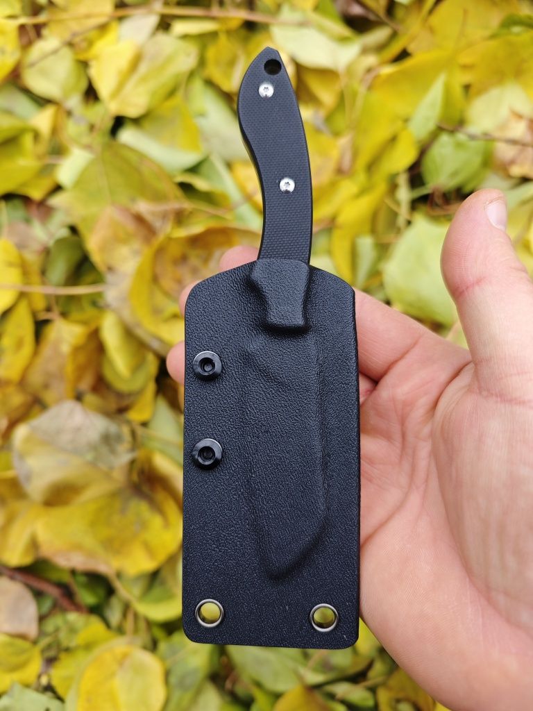 Spyderco Stok Drop Point G10, фикс с ножнами edc,фултанг с клипсой edc