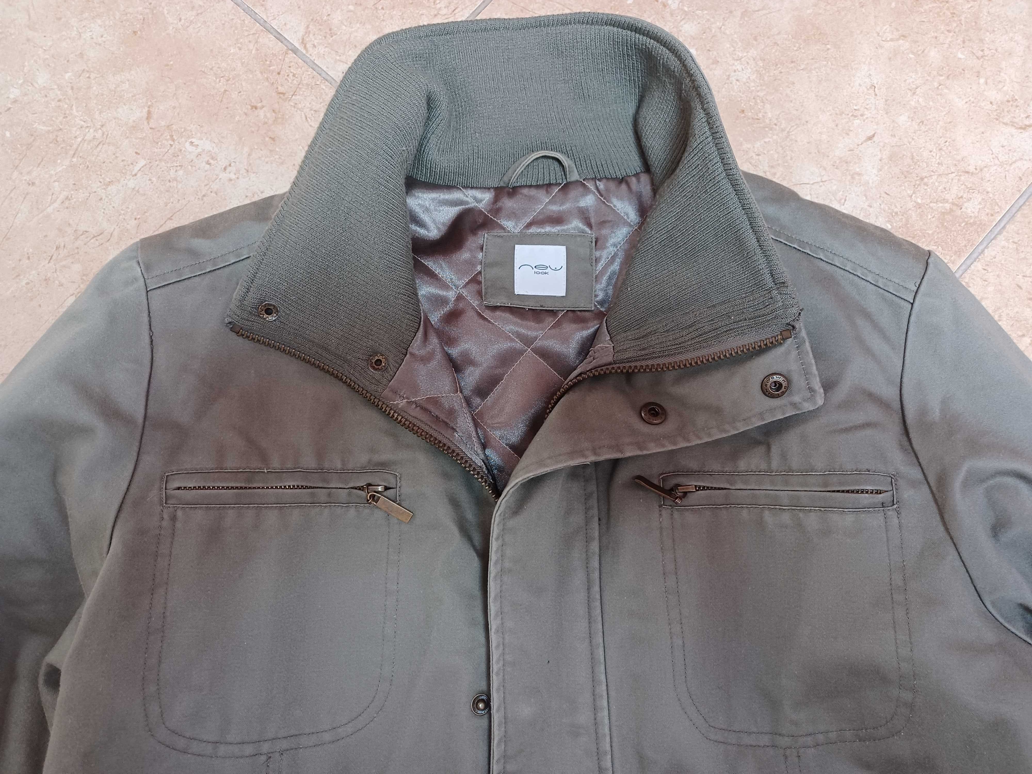 Kurtka damska dluga khaki New Look r. XL