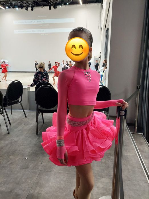 Сукня латина, плаття для латини на зріст 140-156 см