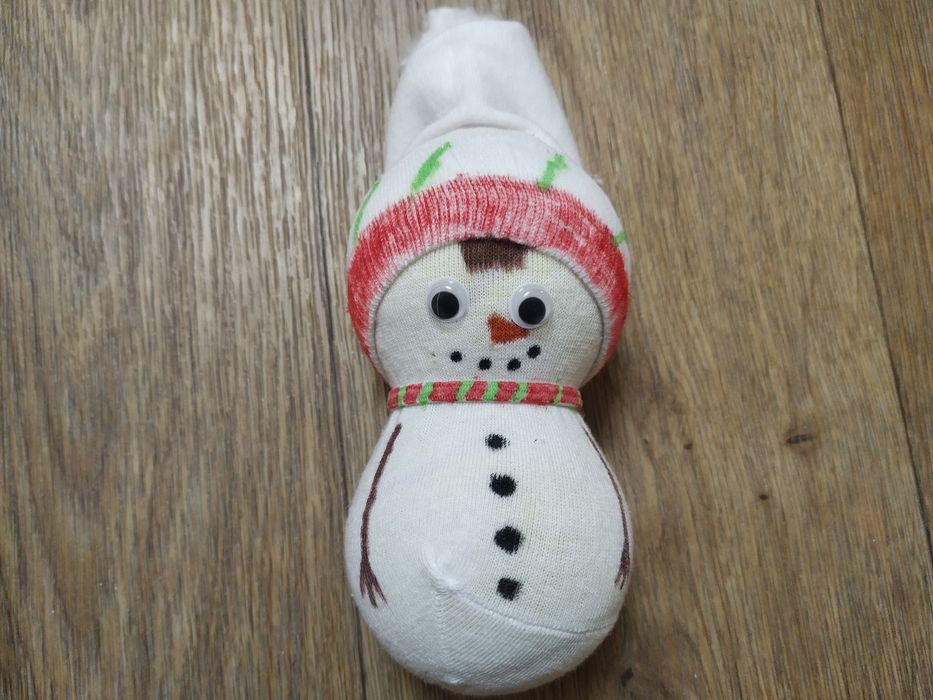 Снеговик ручной работы