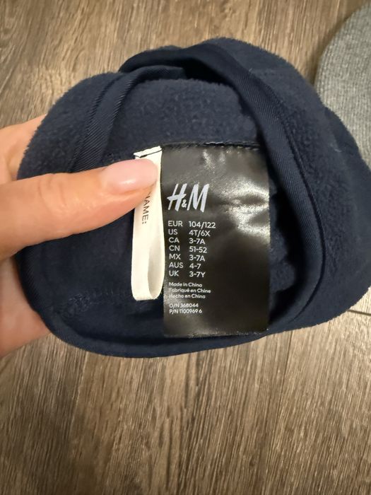Шапка Zara , балаклава HM (3/7 років )