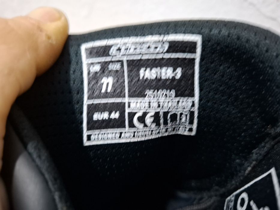 Botas de mota Alpinestars faster 3 tamanho 44