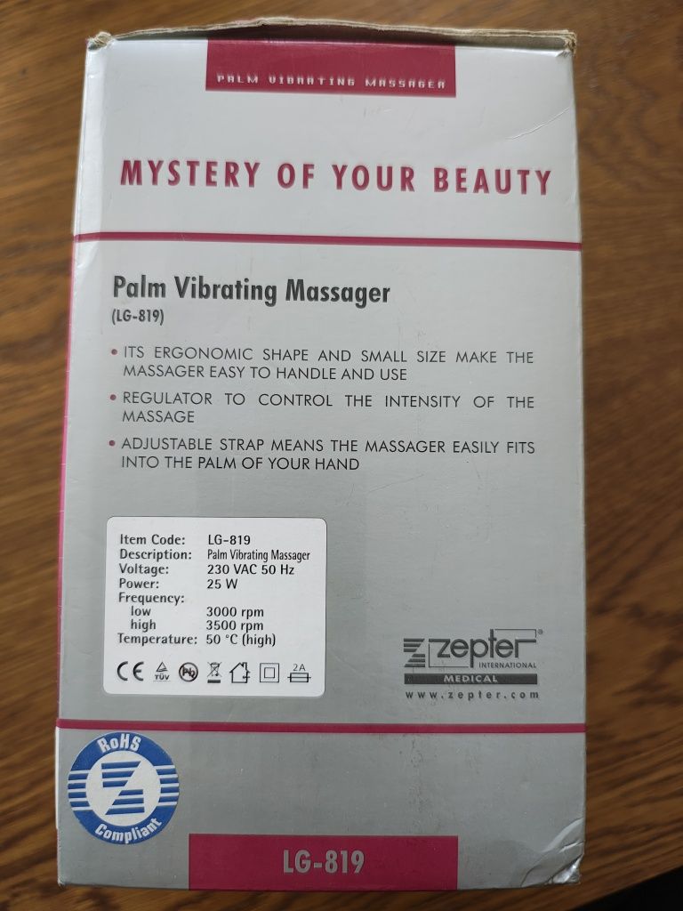 Masażer palm vibrating