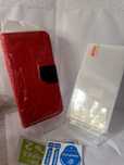etui zamykane fancy Huawei P 10 lite + szkło hartowane 9H