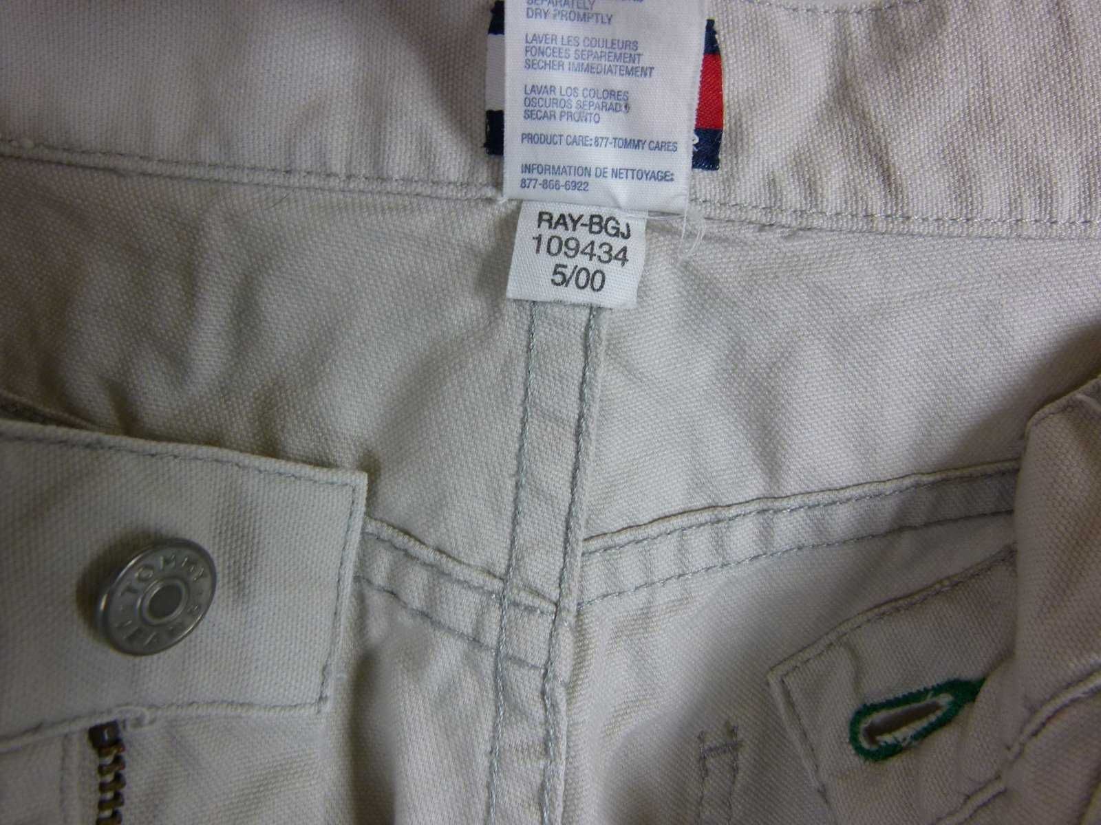 Tommy Hilfiger spodnie vintage bawełna / 18 - S