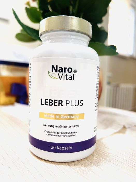Naro Vital Leber Plus оригінальні вітаміни з Німеччини для печінки