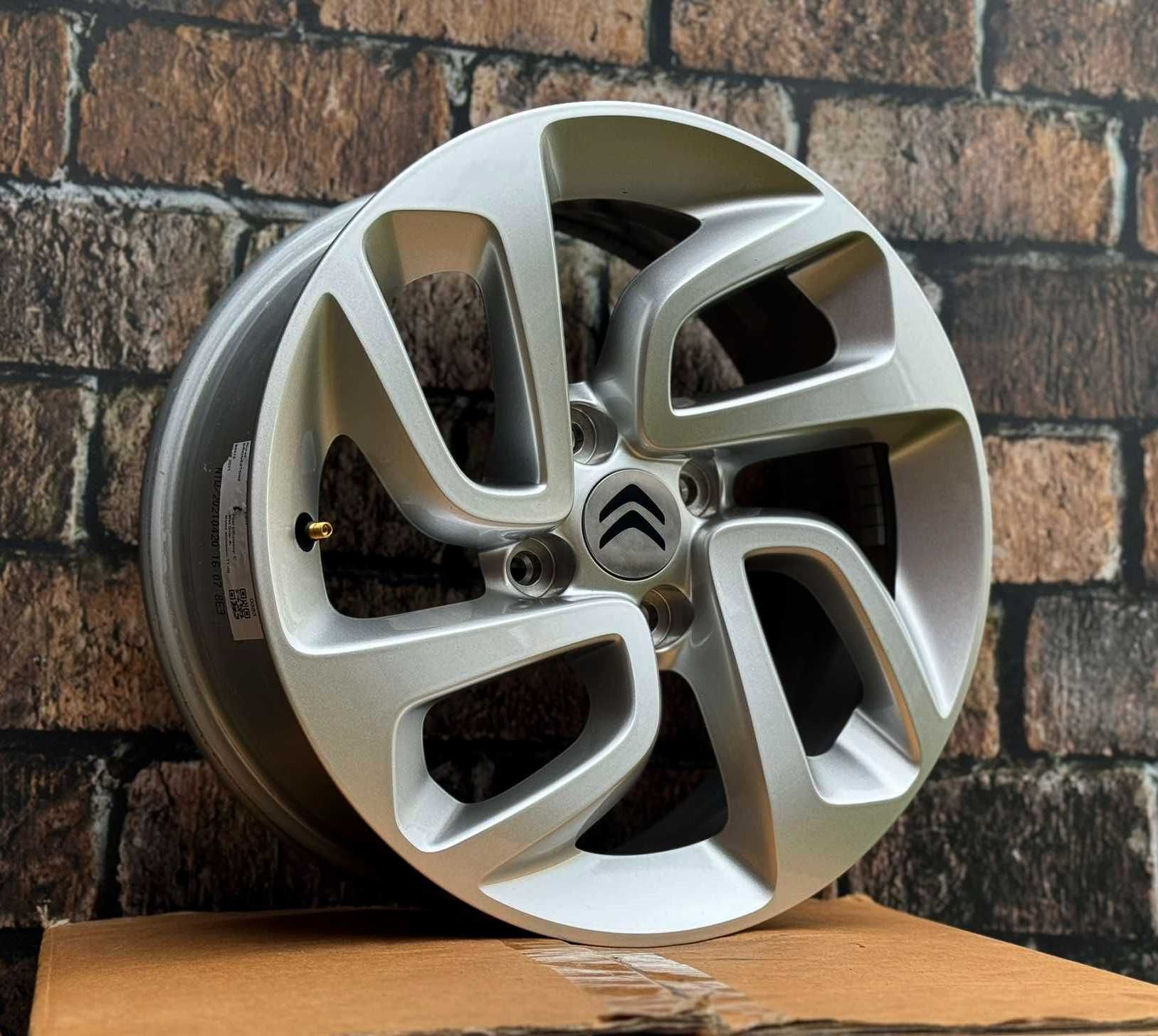 Alufelgi 4x108 r16 CITROEN NOWE ORG C2 C3 C4 C5 DS3 DS4 Berlingo 146#